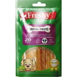 Freshy Dental Twist Burgu Çubuk Köpek Ödülü 120gr 20li