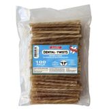 Freshy Dental Twist Doğal Burgu Çubuk Köpek Ödülü 100 Adet