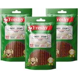 Freshy Ducky Sticks - Tahılsız Ördek Eti Çubukları - 30'luk Aylık Paket Sağlıklı Köpek Ödülü