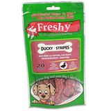 Freshy Ducky Stripes Gerçek Ördek Etli Köpek Ödül 20 Li Renkli