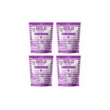 Freshy Gold Silika Kristal Kedi Kumu - 4 Aylık Set - Kalın Taneli