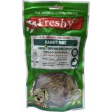 Freshy Köpek Ödülü, Tavşan Kaburga, Doğal Çiğneme, Diş Bakımı, 60 Gr, 8 Adet