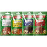 Freshy Kurutulmuş Sığır Ördek Tavuk Kuzu Etli Karışık Paket 4'lü Set Köpek Ödül Kemiği