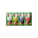 Freshy Kurutulmuş Sığır Ördek Tavuk Kuzu Etli Twist Köpek Ödül Kemiği Karışık 4 Paket