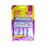Freshy Meow Gurme Sıvı Kedi Ödülü (5 x 60 g) (Tavuk ve Somon)