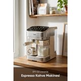 Fressi Espresso Latte Cappuccino Kahve Makinesi Otomatik Süt Tanklı 20bar Basınçlı