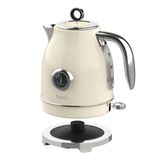 Fressi FR-KT05 Vintheat 1.7 lt Isı Göstergeli Retro Krem Kablosuz Kettle Su Isıtıcısı