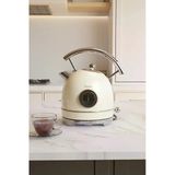 Fressi Isı Göstergeli Retro Kettle Su Isıtıcısı 1,8 Litre Fr-Kt06 Magnoli Krem