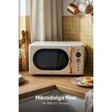 Fressi Minetta 20 Litre Krem Mikrodalga Fırın 700 W Dijital Kontrol Paneli ile Kullanım Kolaylığı FR-MW207