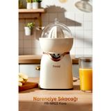 Fressi Narenciye Sıkacağı FR-NR03 Fiore, Elektrikli, Krem