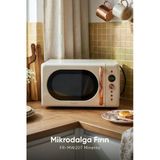 Fressi Retro Minetta 20 Litre Izgara Raflı Mikrodalga Fırın 700W FR-MW207