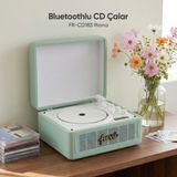 Fressi Retro Taşınabilir Dahili Hoparlörlü Bluetoothlu CD Çalar