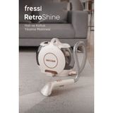 Fressi Retroshine 450W Güçlü Halı ve Koltuk Yıkama Makinesi Kolay Kullanım ve Yüksek Performans - Krem