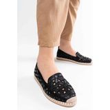 Freya Inna Kadın Triko Espadril - Siyah