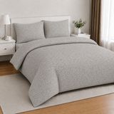 Freyja Home %100 Pamuk Çift Kişilik Lastikli Çarşaflı Nevresim Takımı | Bej Vintage Çiçek - 200 x 220 cm
