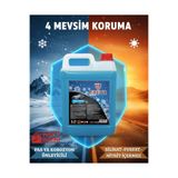 FREYR 4 Mevsim -42 Derece Süper Mavi Antifriz 5 Lt- Motor Soğutma Ve Donma Koruması