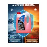 FREYR 4 Mevsim Konsantre Kırmızı Antifriz -42°C 3 Lt-Motor Soğutma Ve Donma Koruması