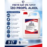 Freyr İPA %99,9 İzopropil Alkol 5 LT – Saf İzopropanol yüzey temizleyici – profesyonel temizlik solventi