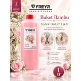 Freyr Oda ve Oto Kokusu Buket Premium 500 ML Çubuklu Oda Kokusu ve Dikiz Ayna Asma Araç Kokusu Yedek Dolum Likiti
