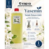 Freyr Oda ve Oto Kokusu Yasemin Premium 1 LT Çubuklu Oda Kokusu ve Dikiz Ayna Asma Araç Kokusu Yedek Dolum Likiti