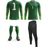 Freysport Active Kaleci Forma Seti - Yeşil - 4XL