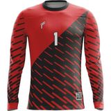 Freysport Compactness Kaleci Forması - Kırmızı - Siyah - 15 - 16 Yaş