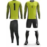 Freysport Cord Kaleci Forması Seti - Yeşil - Siyah - 13 - 14 Yaş