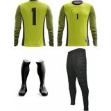 Freysport Cord Kaleci Forması Seti - Yeşil - Siyah