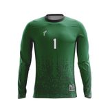 Freysport Fleck Süngersiz Kaleci Forması (Yeşil, 4XL)