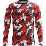 Freysport Harleq Süngersiz Kaleci Forması - Kırmızı - Beyaz - 2XL