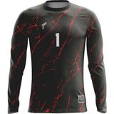 Freysport Marble Kaleci Forması (Siyah - Kırmızı, 9-10 Yaş)