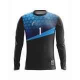 Freysport Petekli Süngersiz Kaleci Forma Seti - Siyah - 9 - 10 Yaş