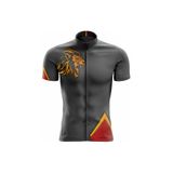 Freysport Predator Yazlık Kısa Kollu Bisiklet Forması (Gri, XL)