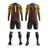 Freysport Retro Kaleci Forma Seti - M - Siyah
