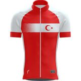 Freysport Türkiye Bisiklet Forması - 2XS - Kırmızı - Beyaz