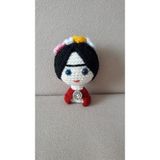Frida Anahtarlık Amigurumi Organik Oyuncak