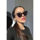 Frida Cat Yeni Sezon Kadın Güneş Gözlüğü / Ren Eyewear - Siyah