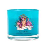 Frida Kahlo Bardakta küçük kokulu mum | Graceful Moments | kadınlar için hediye | kokulu mum çiçekli | uzun yanma süresi (30 saat) | kokulu mum, soya mumu