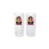 Frida Kahlo Buzlu / Buzsuz Seçenekli Rakı Bardağı – 1 Adet Şık Sunum Bardağı 0132