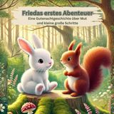 Friedas erstes Abenteuer, Eine Gutenachtgeschichte über Mut und kleine große Schritte: Eine liebevolle Gutenachtgeschichte über Mut, Freundschaft und erste Abenteuer