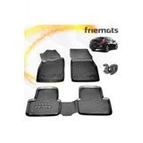 Friemats Chevrolet Cruze 3D Paspas Havuzlu Siyah Hb 2011 Sonrasi 4 Prc