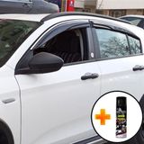 Friemats Clio 4 Hb Mügen Cam Rüzgarlığı Abs Nikelaj Krom Cam Rüzgarlığı 2012-2019 + Ebrayn Lastik Parlatıcı