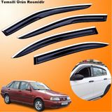 Friemats Fiat Tempra Mügen Cam Rüzgarlığı Abs Krom Nikelajlı Cam Rüzgarlığı Tüm Kasalara Uyumlu 4 Lü Set