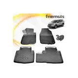 Friemats Honda Crv 3D Paspas Havuzlu Siyah 2018 Sonrasi 4 Prc