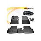 Friemats Peugeot 3008 3D Paspas Havuzlu Siyah 2016-2020 Arasi 4 Prc