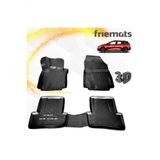 Friemats Renault Clio 4 3D Paspas Havuzlu Siyah Stw 2013-2020 Arasi 4 Prc