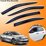 Friemats Renault Fluence Mügen Cam Rüzgarlığı Abs Krom Nikelajlı Cam Rüzgarlığı 2010-2020 Arası 4 Lü Set