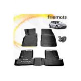 Friemats Renault Megane 3 3D Paspas Havuzlu Siyah Hb 2009-2016 Arasi 4 Prc