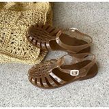 Friend & Trend Friend&Trend Kahve Jelly Yazlık Kadın Sandalet Silikon/Plastik Günlük Kullanım İçin Rahat - Kahverengi