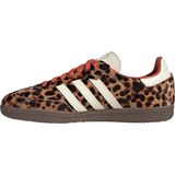 Friend & Trend Şeritli Ince Taban Bağcıklı Trend Kadın Spor Ayakkabı - Leopar